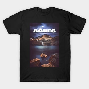 Lake Agnes Poster T-Shirt